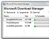 Phần mềm Microsoft Download Manager