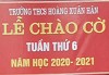 Tiết chào cờ tuần thứ 6 năm học 2020 - 2021