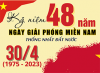 Kỷ niệm 48 năm ngày giải phóng miền Nam, thống nhất đất nước