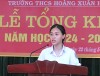 Bài phát biểu của em Nguyễn Thảo Ngân, lớp 9B.