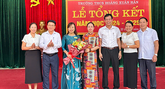 Lễ tổng kết năm học 2024 - 2025.
